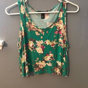 Floral Forever 21 Tank